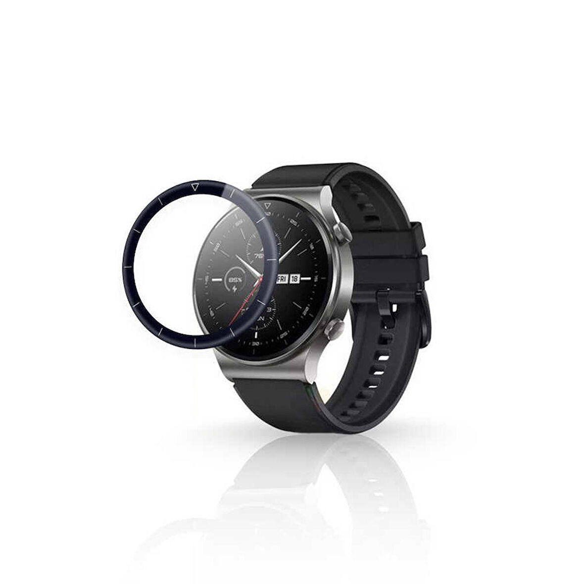 Huawei Watch GT2 Pro Uyumlu Pmma Pet Saat Ekran Koruyucu