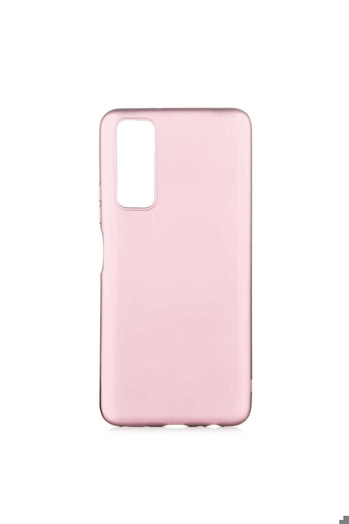 Huawei P Smart 2021 Uyumlu Kılıf Premier Silikon Kapak Rose Gold
