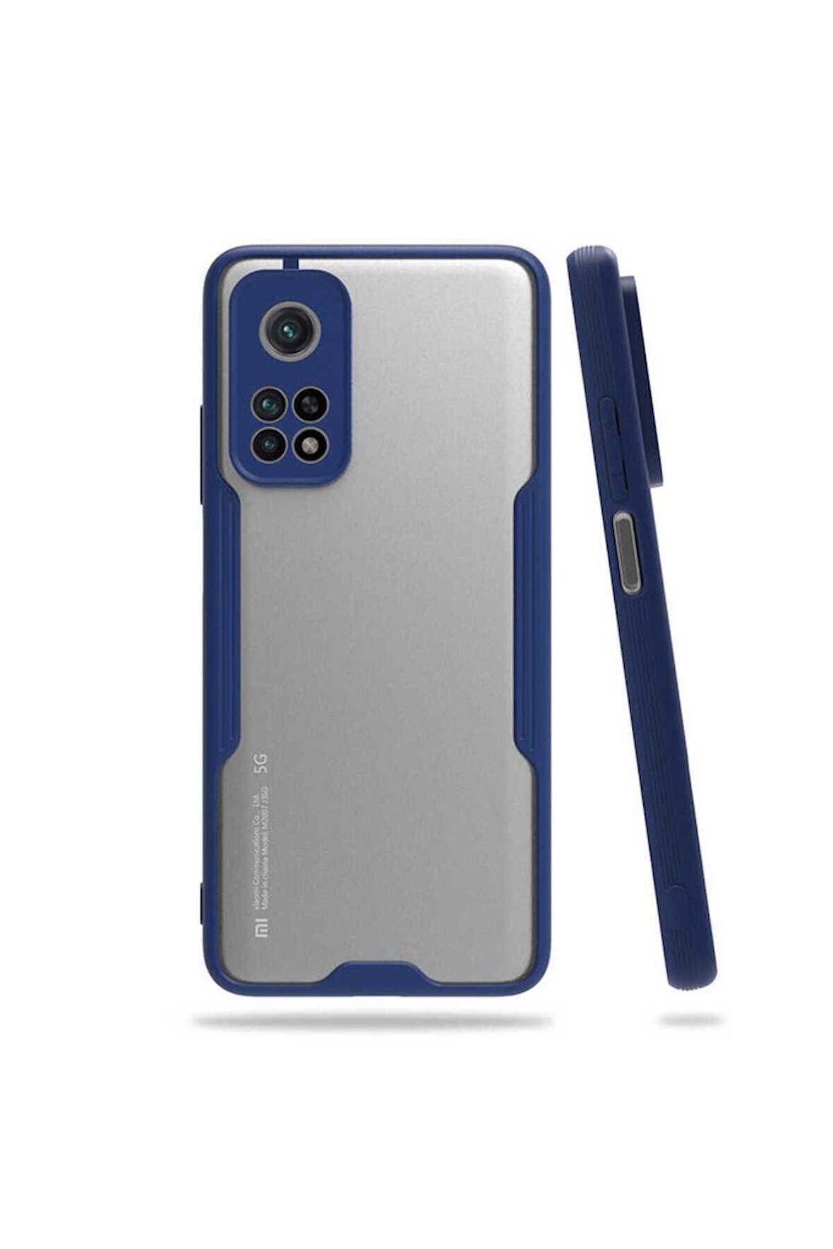 Xiaomi Mi 10T Pro 5G Uyumlu Kılıf Parfe Kapak Lacivert