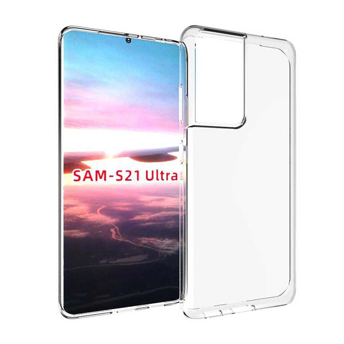 Samsung Galaxy S21 Ultra Uyumlu Kılıf Süper Silikon Kapak