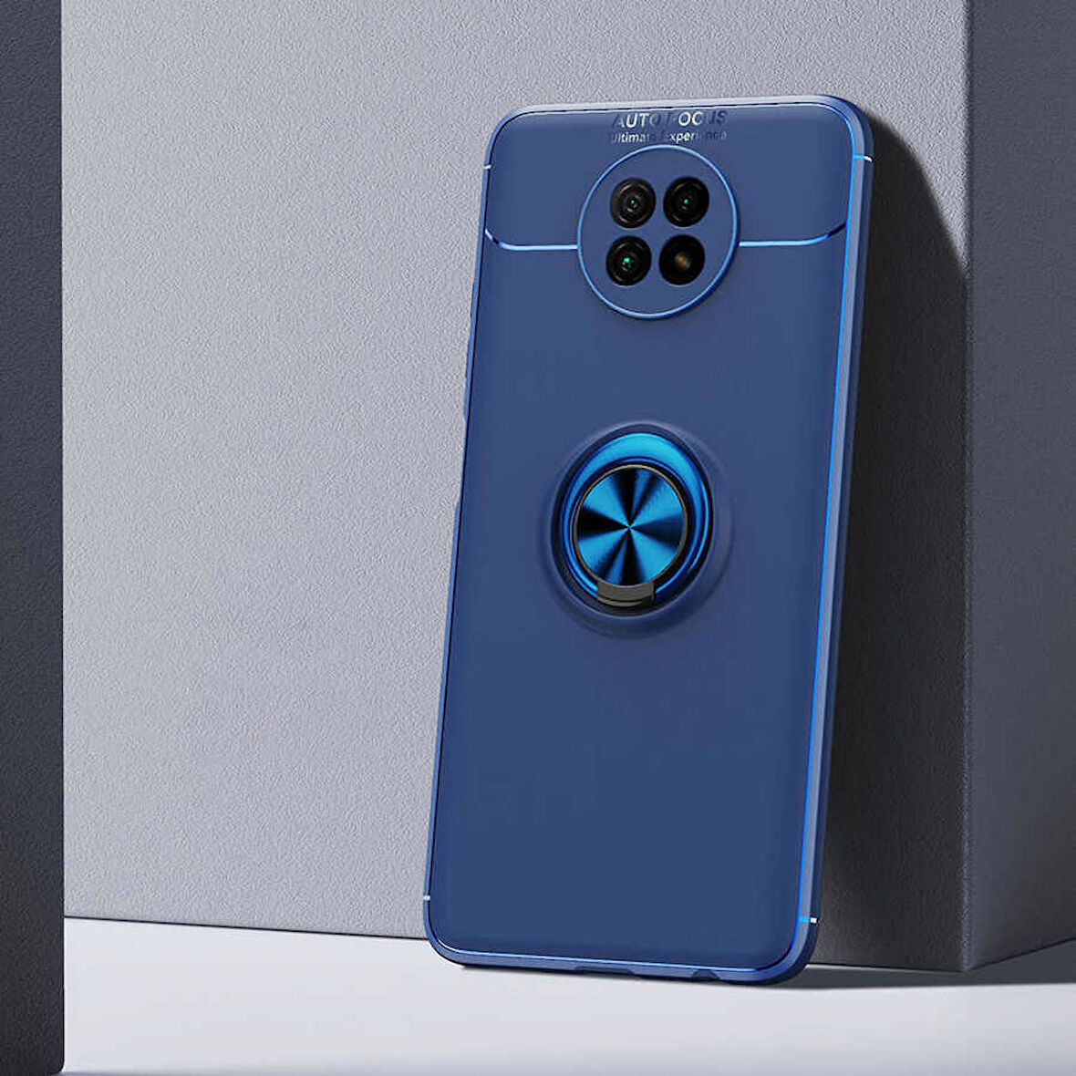 Xiaomi Redmi Note 9T Uyumlu Kılıf Ravel Silikon Kapak Mavi