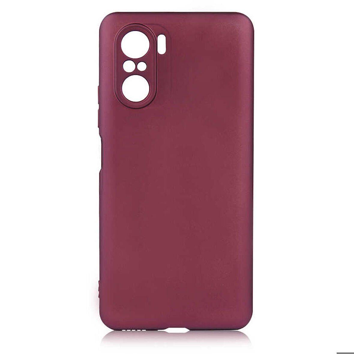 Xiaomi Poco F3 Uyumlu Kılıf Premier Silikon Kapak Mürdüm