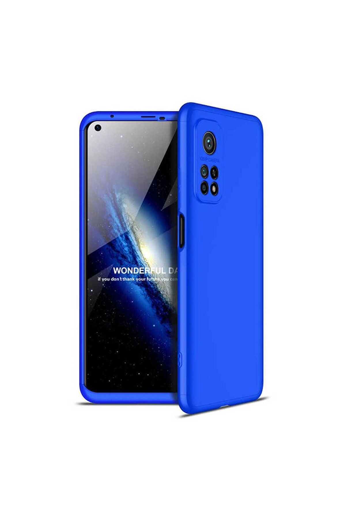 Xiaomi Mi 10T Pro 5G Uyumlu Kılıf Ays Kapak Mavi