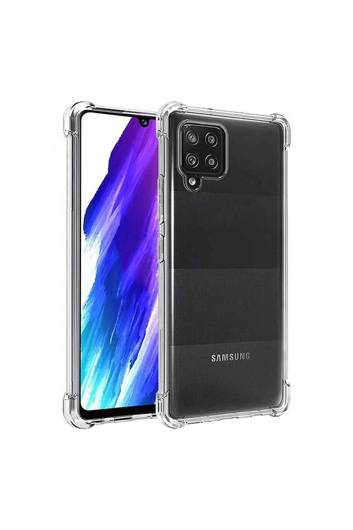 Samsung Galaxy M12 Uyumlu Kılıf Nitro Anti Shock Silikon
