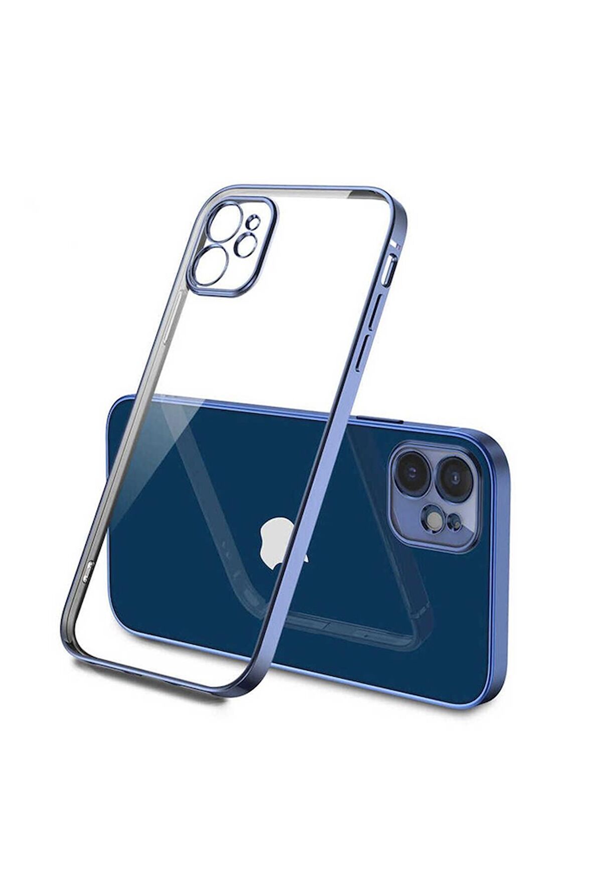 Apple iPhone 11 Uyumlu Kılıf Gbox Kapak Mavi