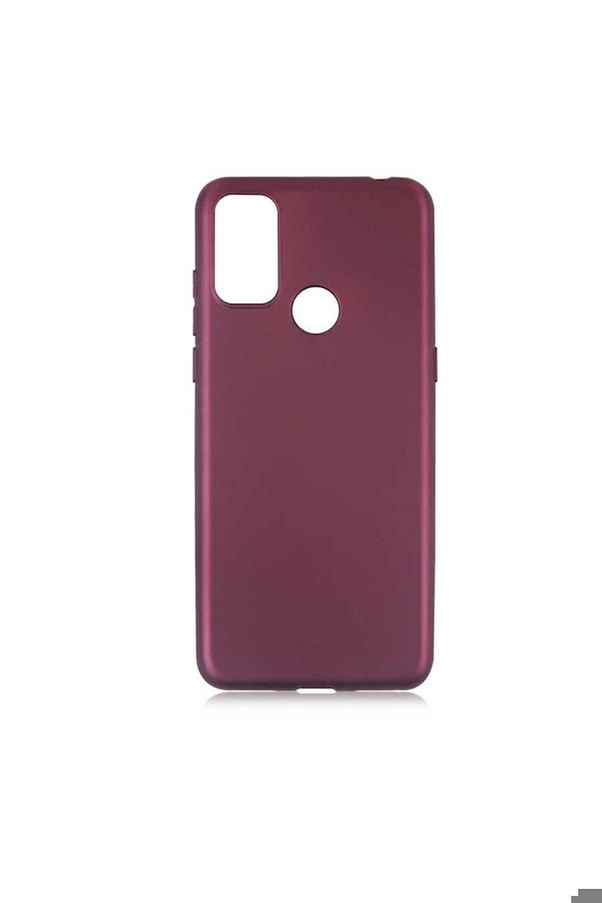 Alcatel 1S 2021 Uyumlu Kılıf Premier Silikon Kapak Mürdüm