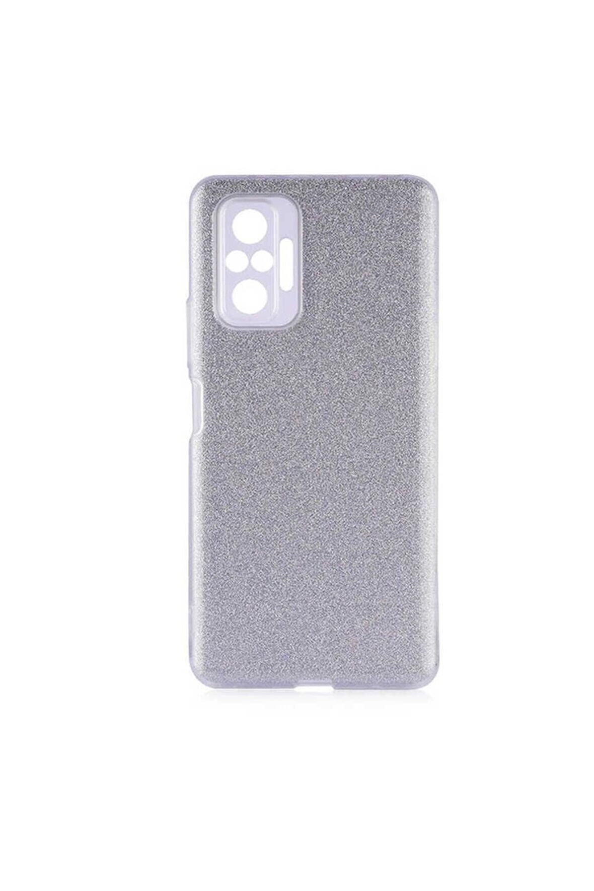 Xiaomi Redmi Note 10 Pro Uyumlu Kılıf Shining Silikon Gri