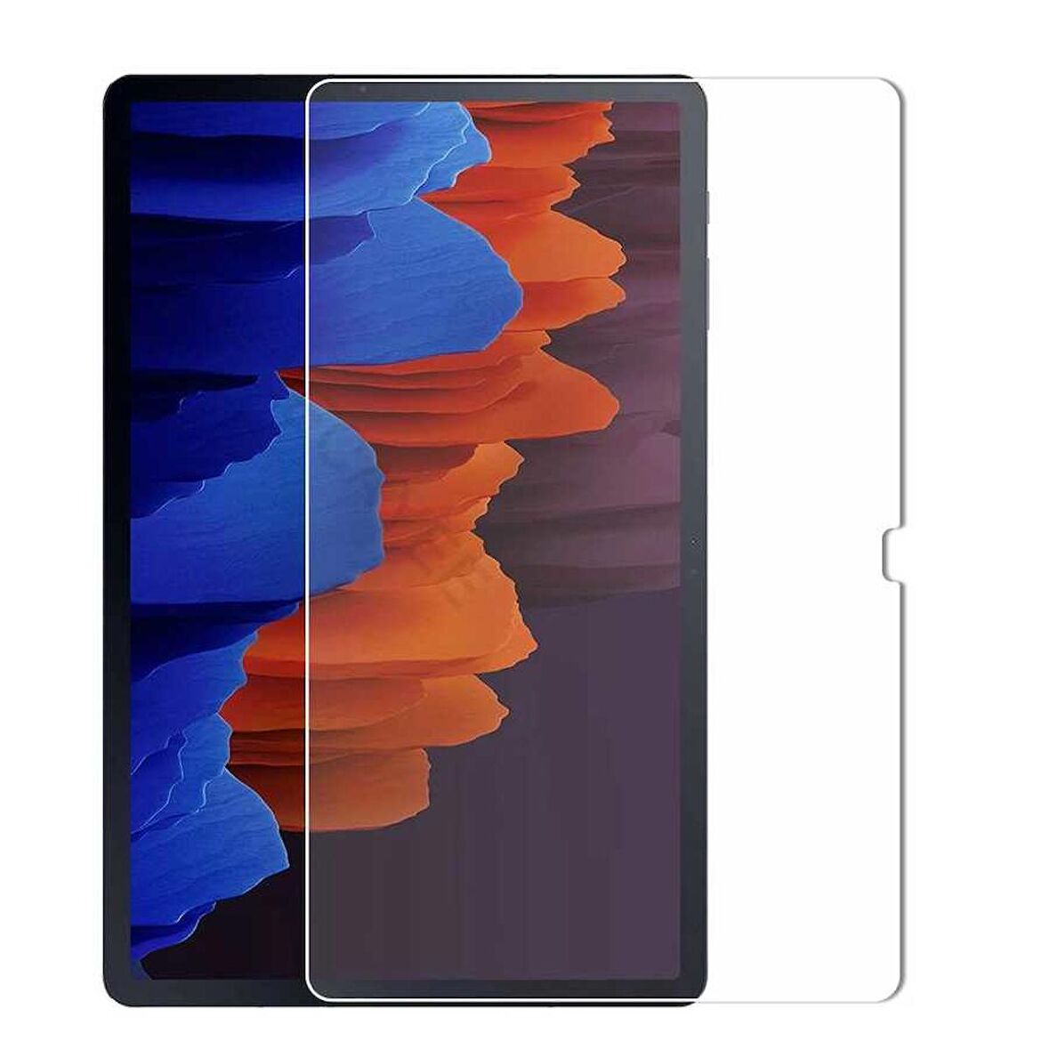 Samsung Galaxy Tab S7 FE LTE (T737-T736-T733-T730) Uyumlu Tablet Blue Nano Ekran Koruyucu