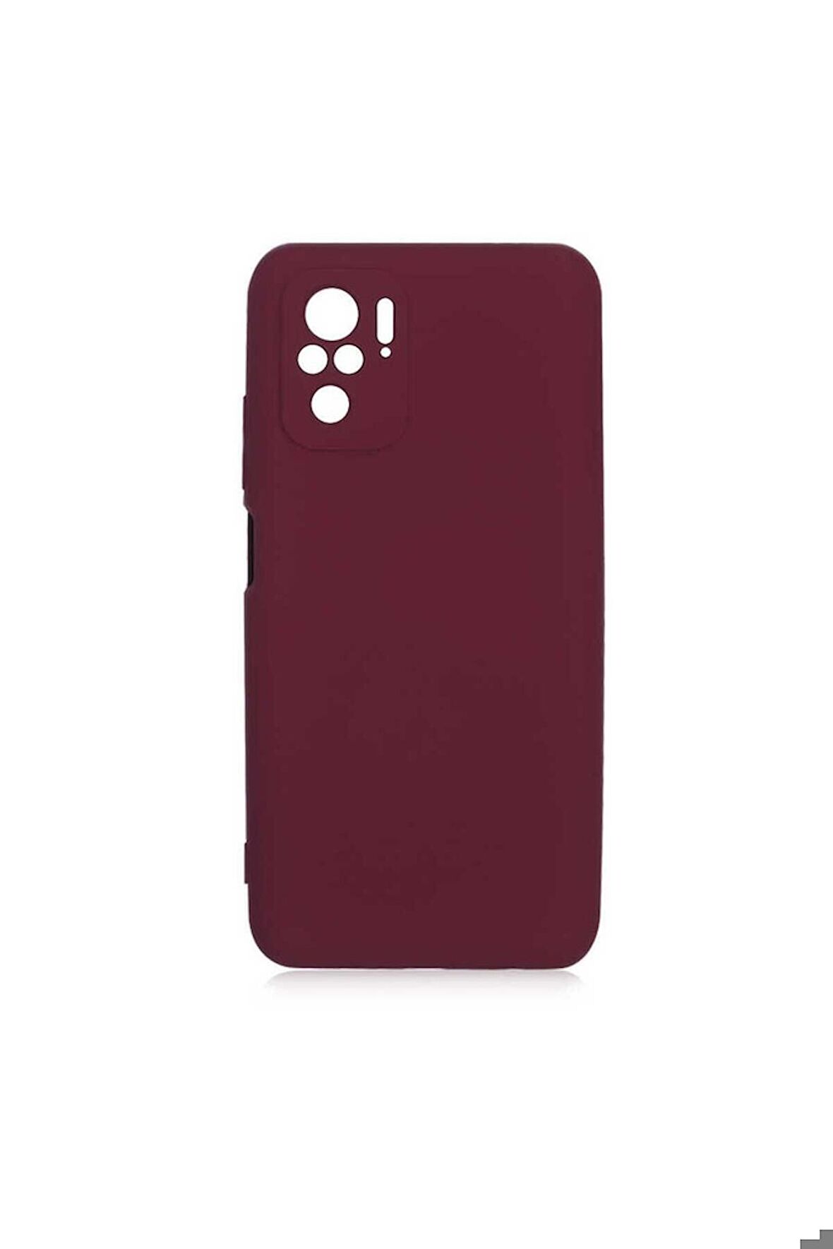 Xiaomi Redmi Note 10S Uyumlu Kılıf Mara Lansman Kapak Koyu Mor