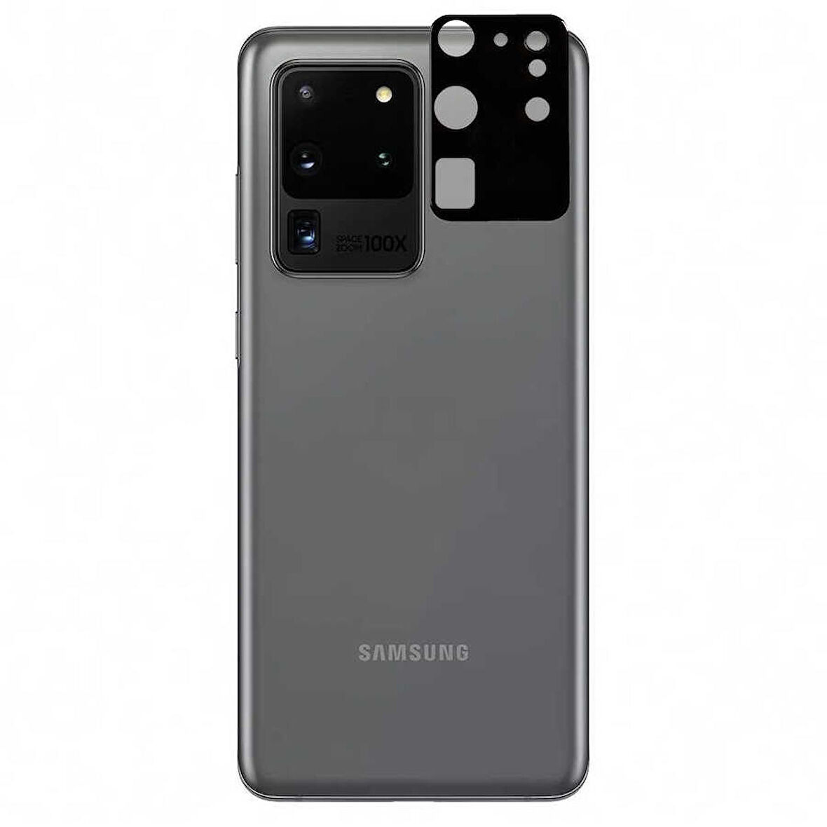 Samsung Galaxy S20 Ultra Uyumlu 3D Kamera Camı