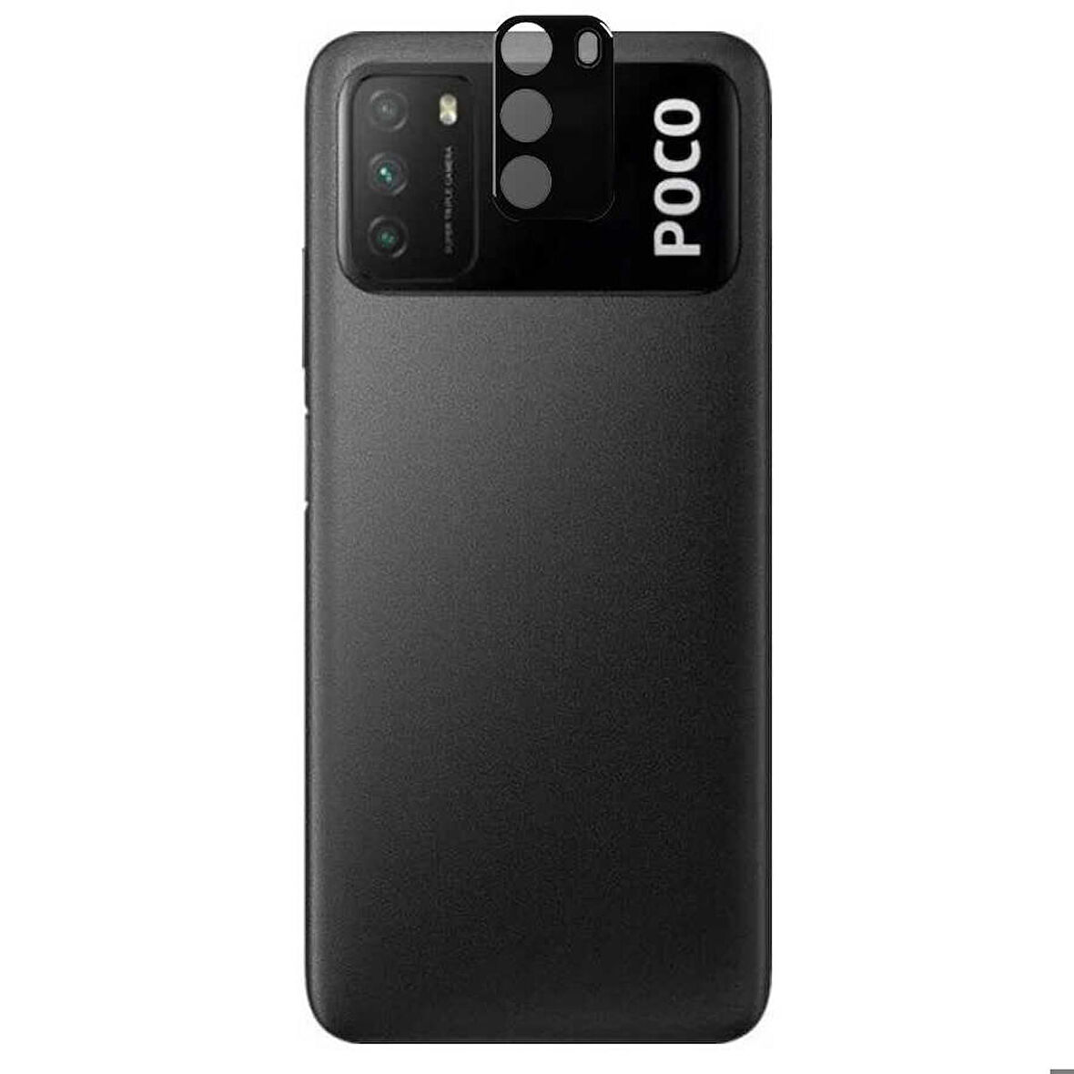 Xiaomi Poco M3 Uyumlu 3D Kamera Camı