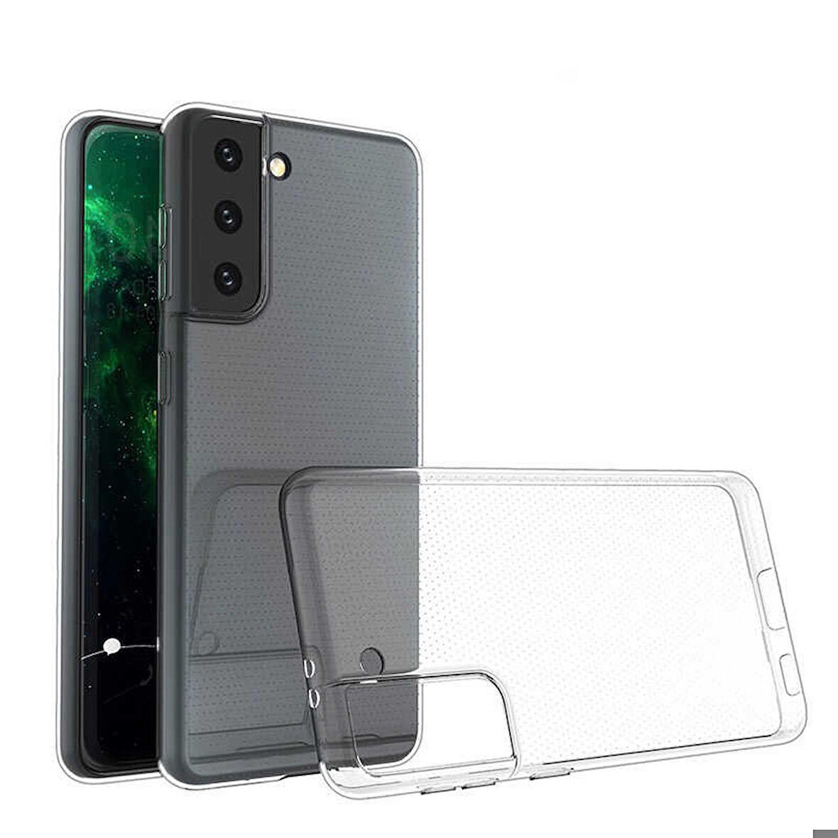 Samsung Galaxy S21 FE Uyumlu Kılıf Süper Silikon Kapak