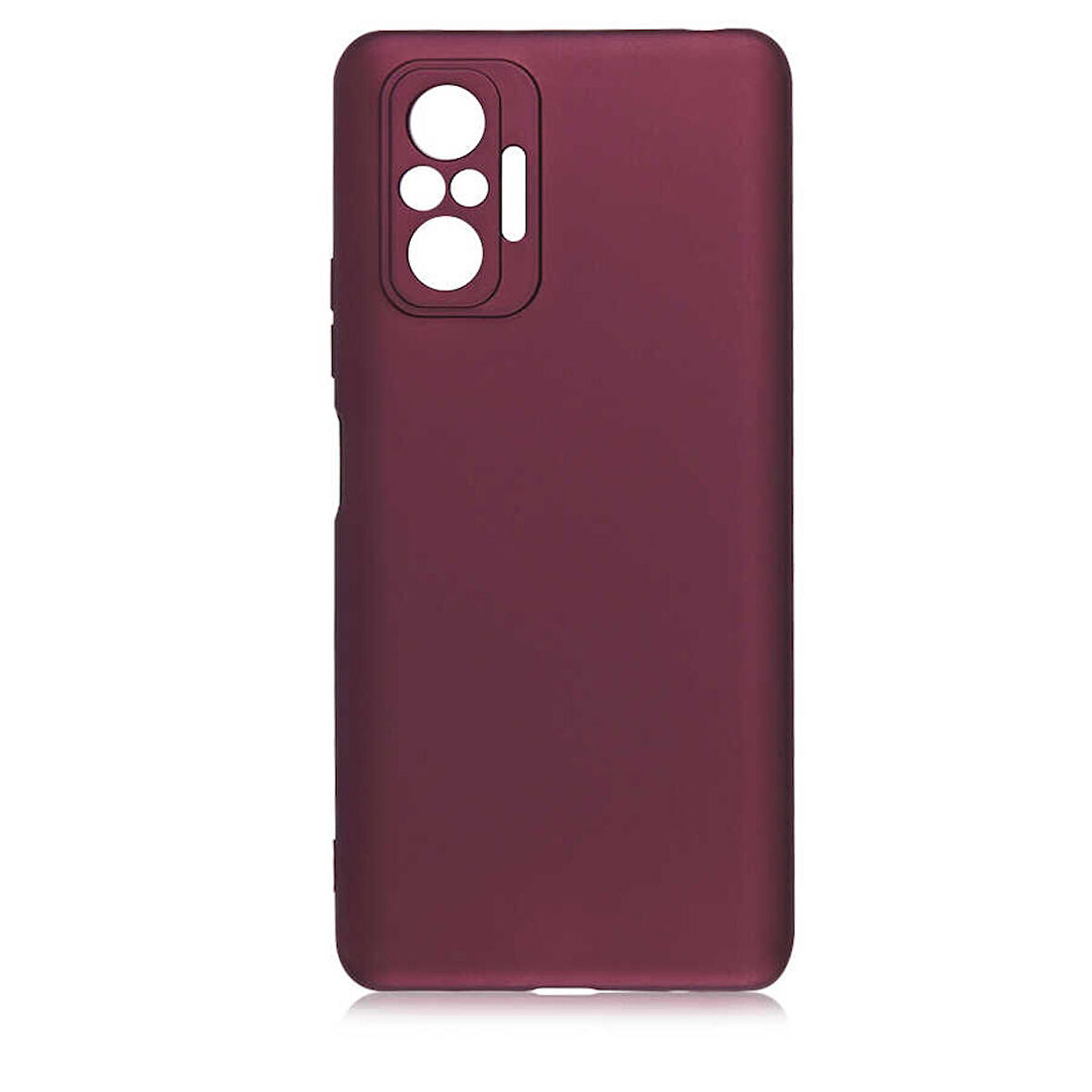 Xiaomi Redmi Note 10 Pro Uyumlu Kılıf Premier Silikon Kapak Mürdüm