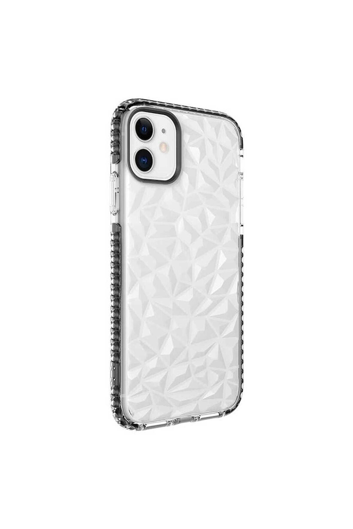 Apple iPhone 11 Uyumlu Kılıf Buzz Kapak Siyah