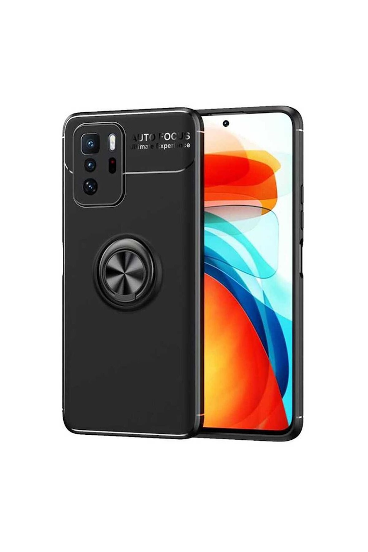 Xiaomi Poco X3 GT Uyumlu Kılıf Ravel Silikon Kapak Siyah