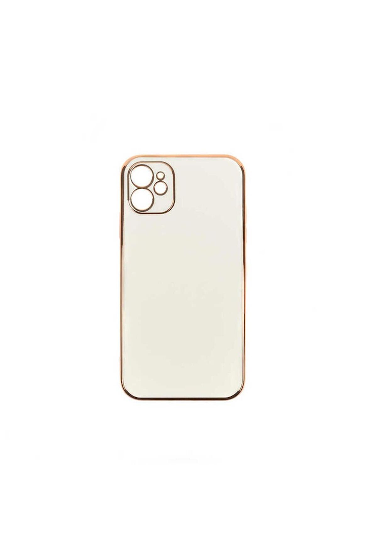 Apple iPhone 11 Uyumlu Kılıf Bark Kapak Beyaz