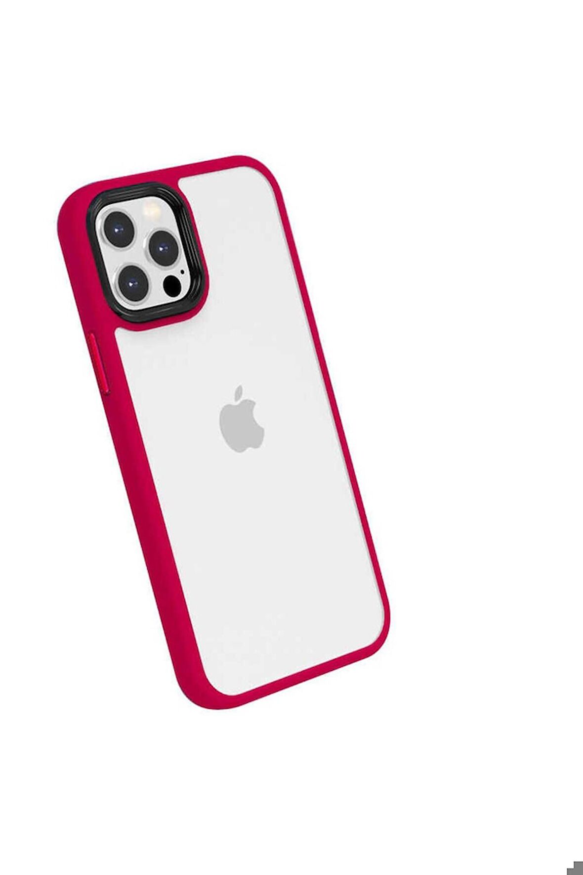 Apple iPhone 13 Pro Uyumlu Kılıf Cann Kapak Kırmızı