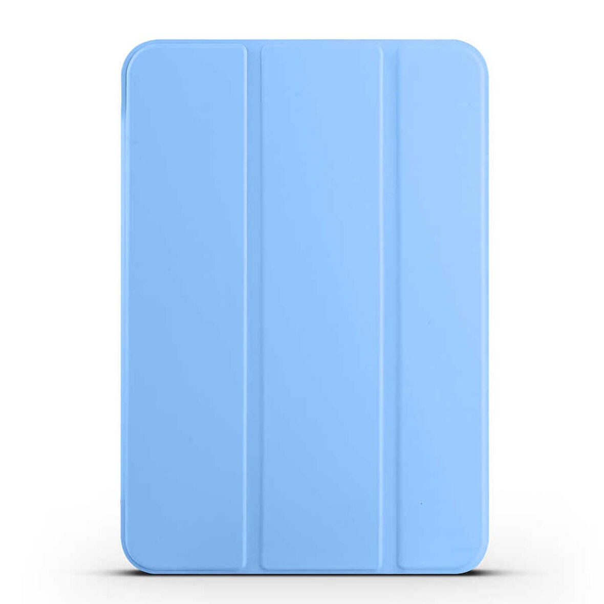 Apple iPad Mini 2021 (6.Nesil) Uyumlu Tablet Kılıfı Smart Cover Standlı Kılıf Mavi