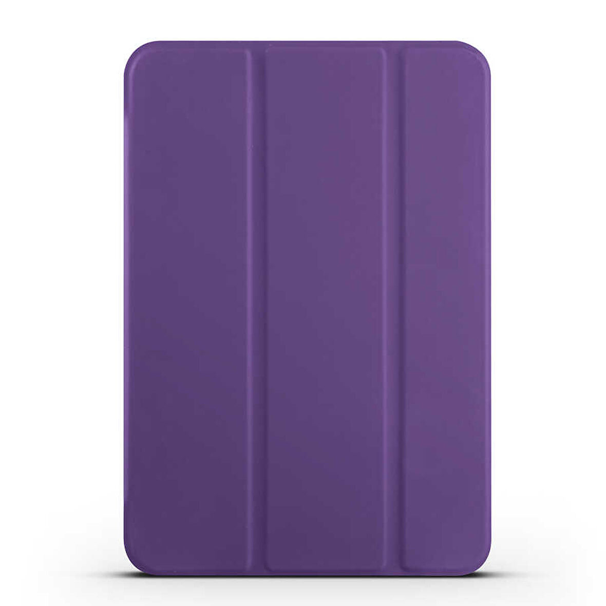 Apple iPad Mini 2021 (6.Nesil) Uyumlu Tablet Kılıfı Smart Cover Standlı Kılıf Mor