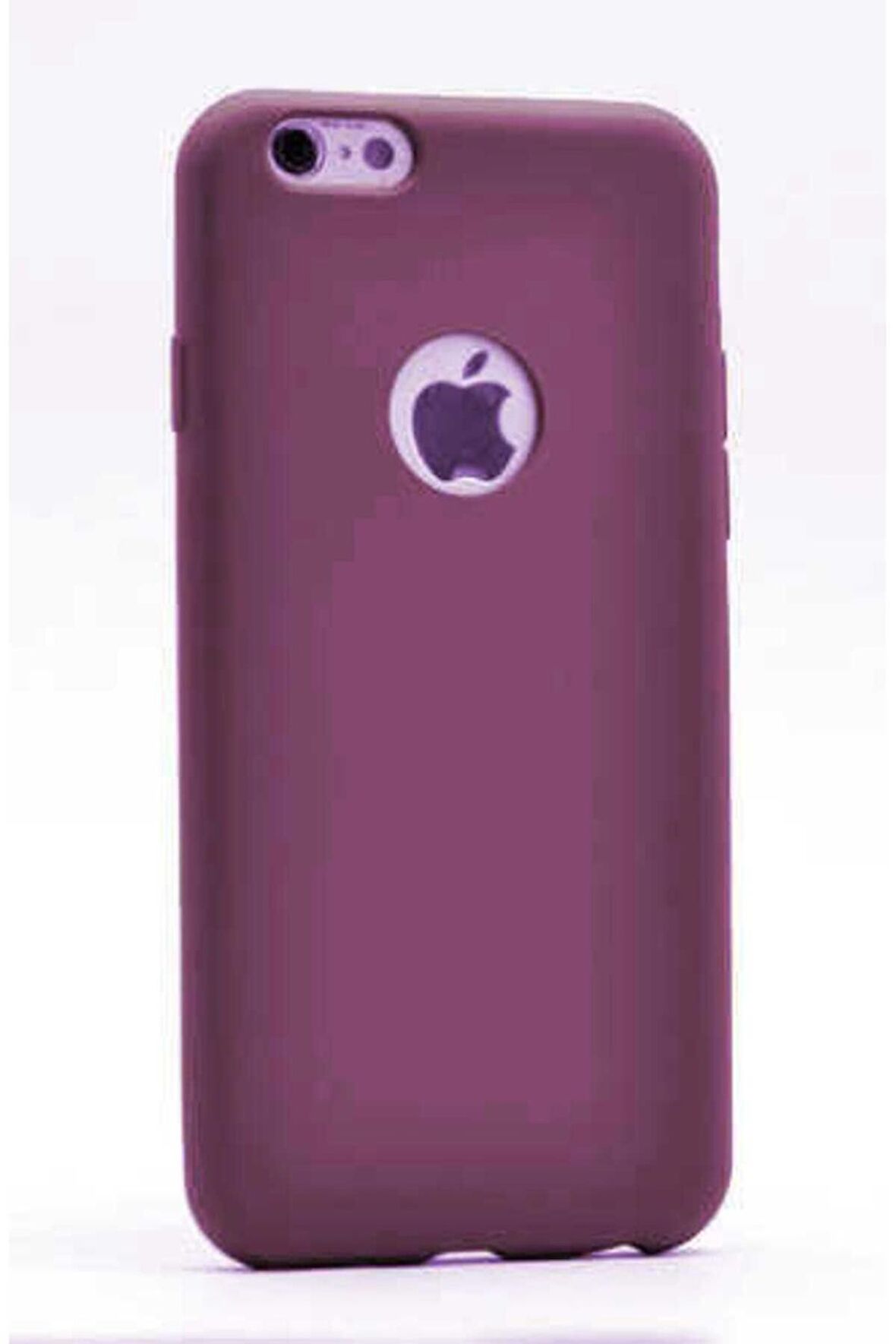 Apple iPhone 4s Uyumlu Kılıf Premier Silikon Kapak Mürdüm