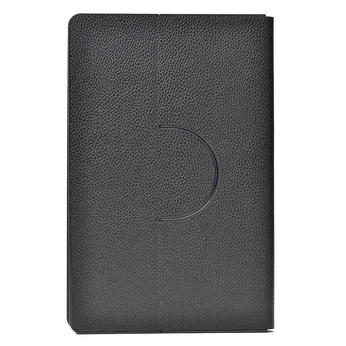 Samsung Galaxy Tab A7 10.4 T500 2020 Uyumlu Tablet Kılıfı Fest Dönebilen Standlı Kılıf Siyah