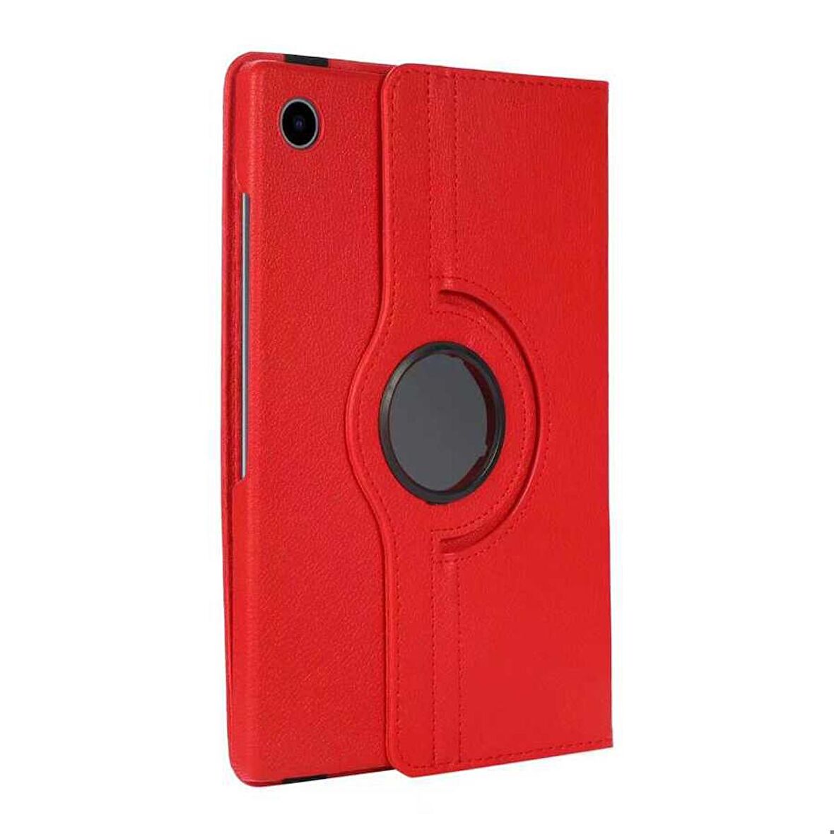 Samsung Galaxy Tab A8 10.5 SM-X200 (2021) Uyumlu Tablet Kılıfı 360 Dönebilen Standlı Kılıf Kırmızı
