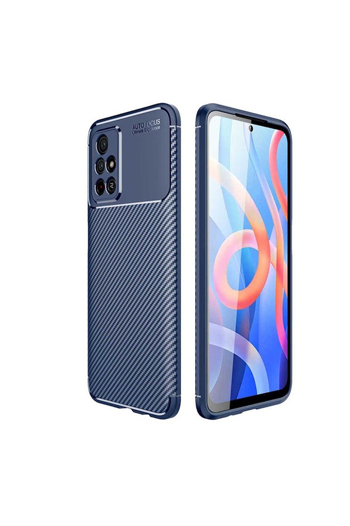 Xiaomi Poco M4 Pro 5G Uyumlu Kılıf Negro Silikon Kapak Lacivert