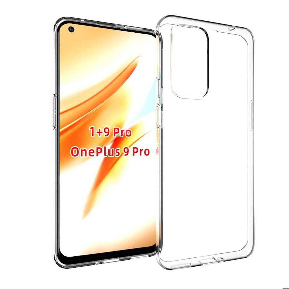 OnePlus 9 Pro Uyumlu Kılıf Süper Silikon Kapak