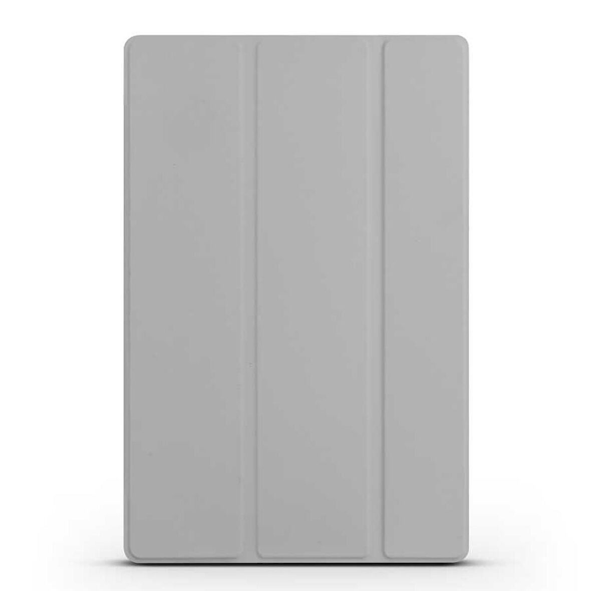 Samsung Galaxy Tab A8 10.5 X200 (2021) Uyumlu Tablet Kılıfı Smart Cover Standlı Kılıf Gri
