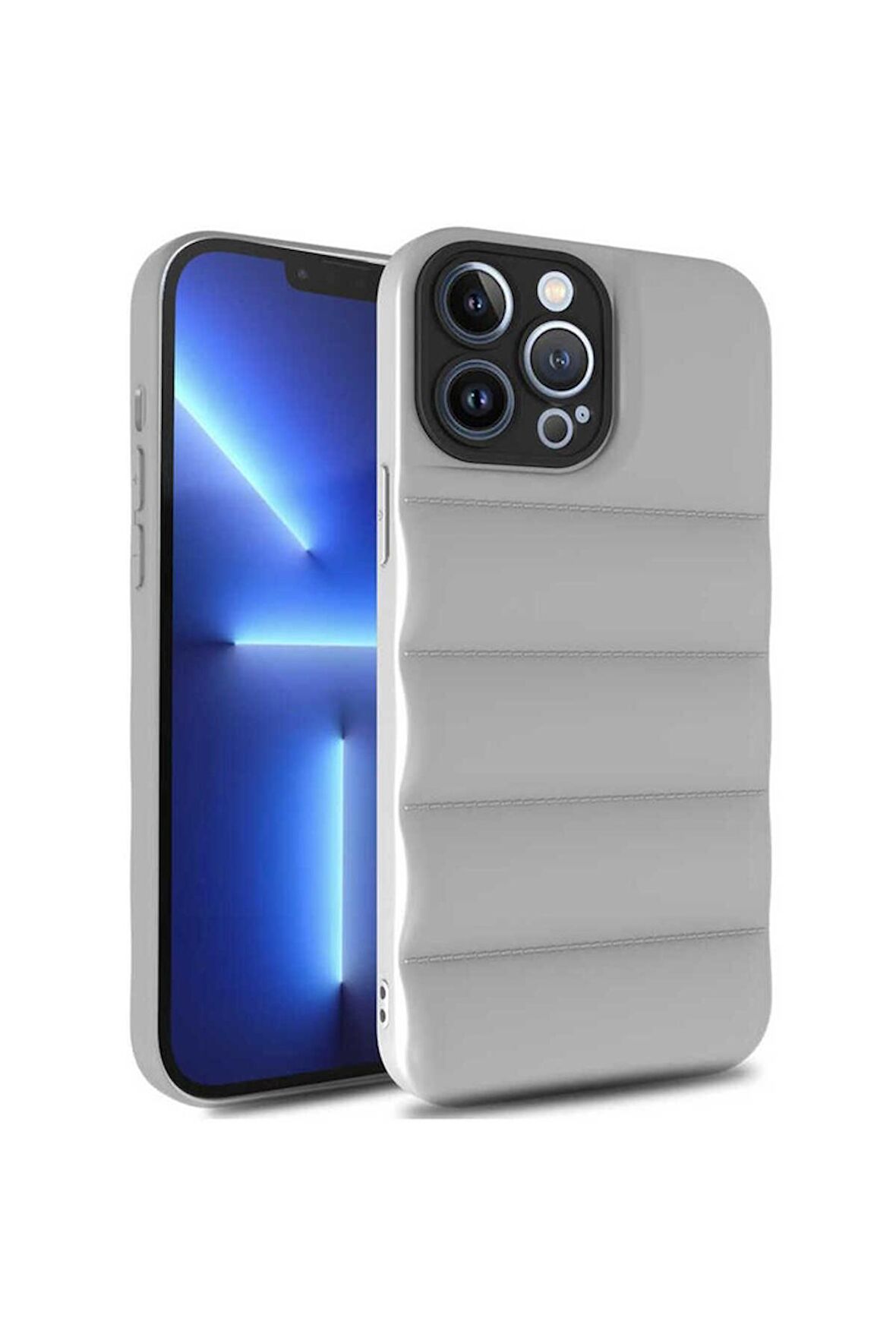 Apple iPhone 12 Pro Uyumlu Kılıf Kasis Kapak Beyaz