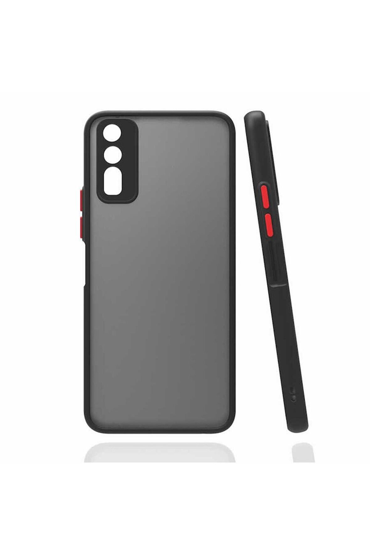 Vivo Y20 Uyumlu Kılıf Hux Kapak Siyah
