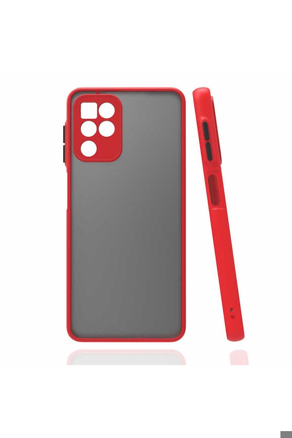 Samsung Galaxy M22 Uyumlu Kılıf Hux Kapak Kırmızı