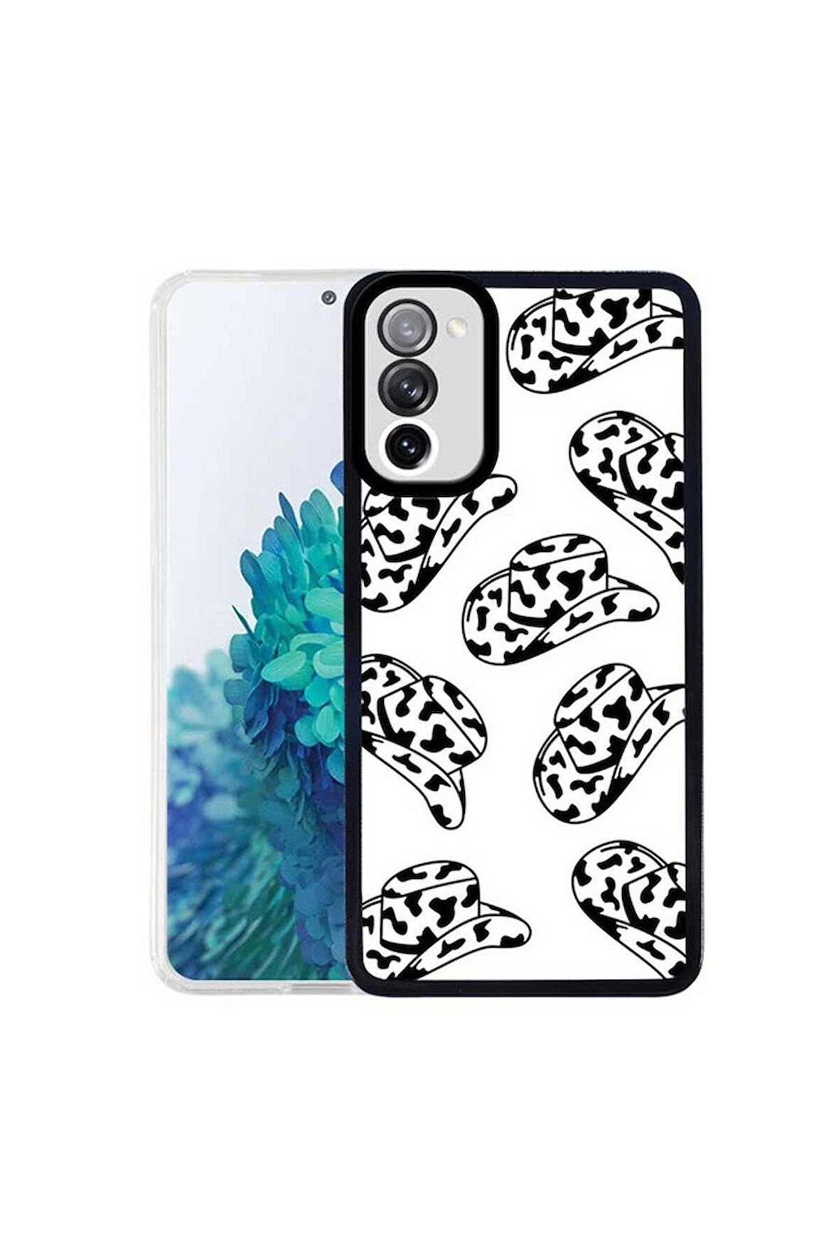 Samsung Galaxy S20 FE Uyumlu Kılıf M-Fit Desenli Kapak Hat No5
