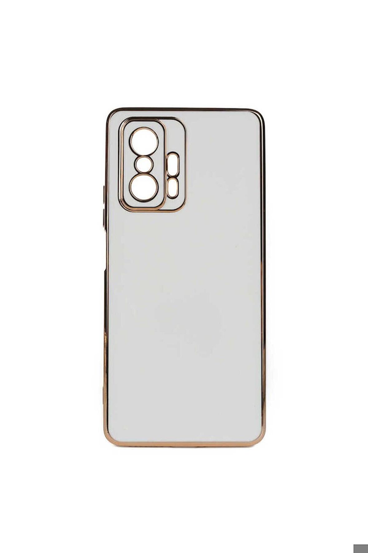 Xiaomi Mi 11T Pro 5G Uyumlu Kılıf Bark Kapak Beyaz