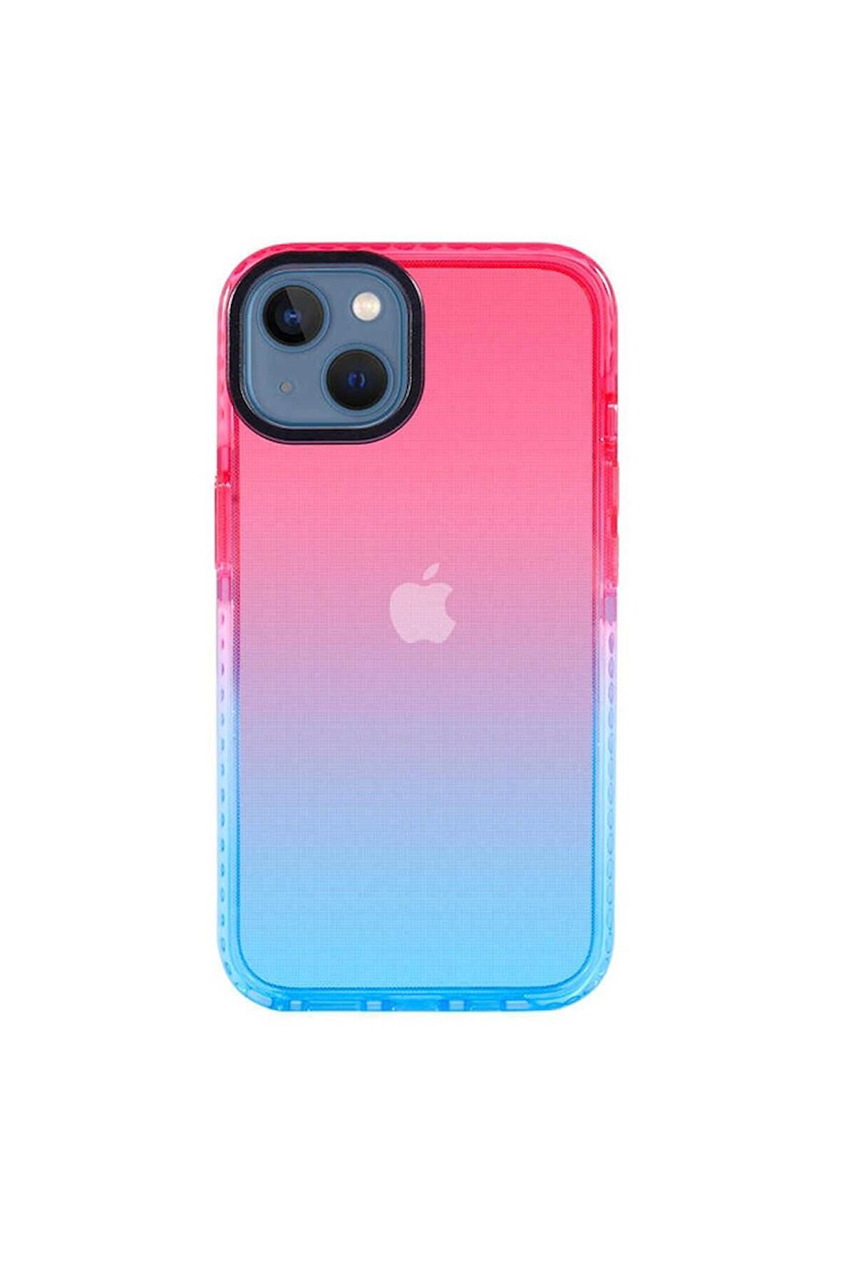 Apple iPhone 13 Uyumlu Kılıf Renkli Punto Kapak