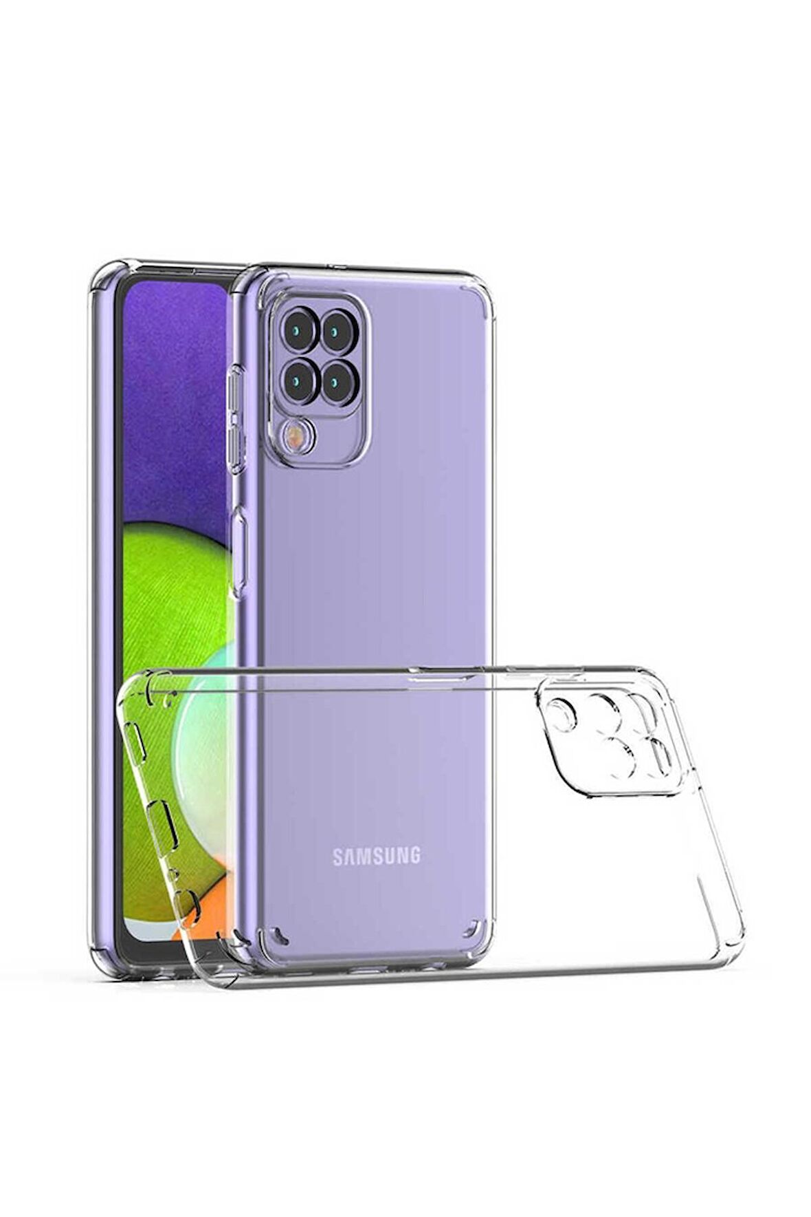 Samsung Galaxy A22 4G Uyumlu Kılıf Coss Kapak