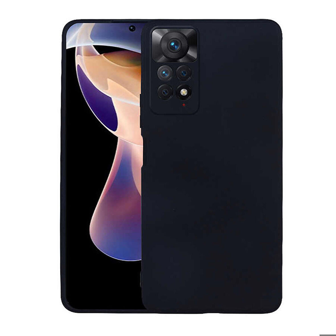 Xiaomi Redmi Note 11 Pro 5G Uyumlu Kılıf Premier Silikon Kapak Siyah