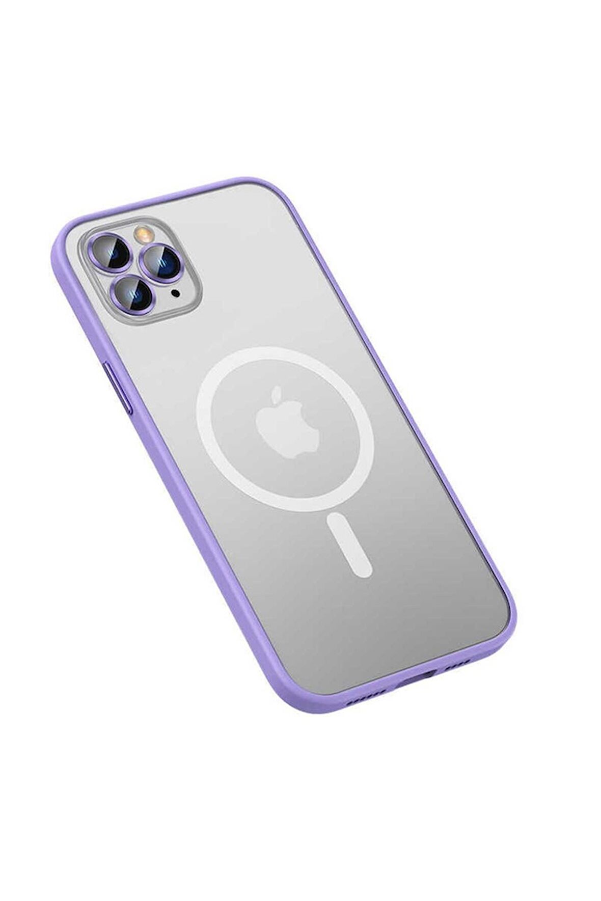 Apple iPhone 13 Pro Uyumlu Kılıf Mokka Wireless Kapak Lila