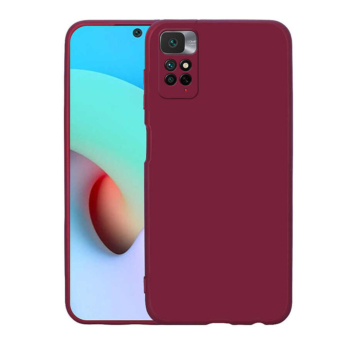 Xiaomi Redmi Note 11S Global Uyumlu Kılıf Mara Lansman Kapak Koyu Mor