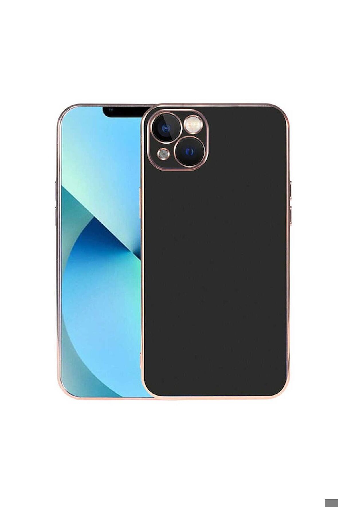 Apple iPhone 13 Uyumlu Kılıf Viyana Kapak Siyah