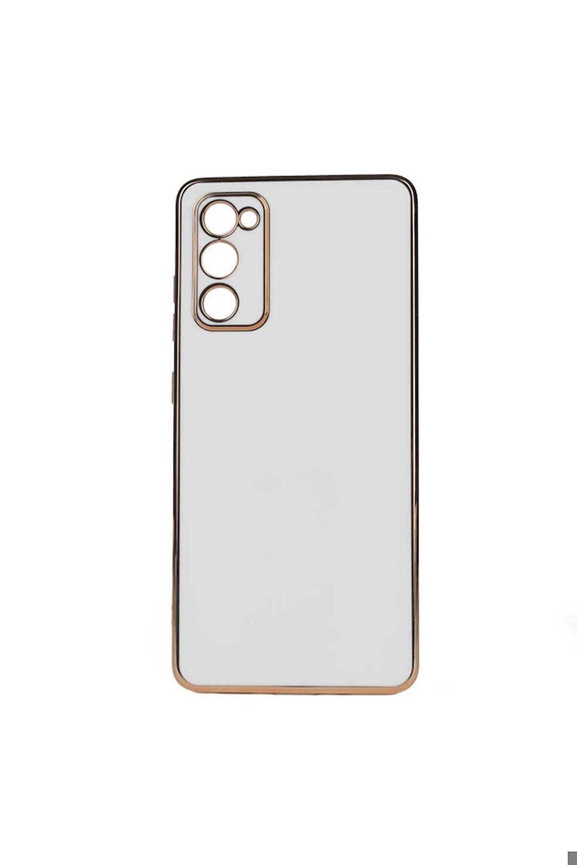Samsung Galaxy A03S Uyumlu Kılıf Bark Kapak Beyaz