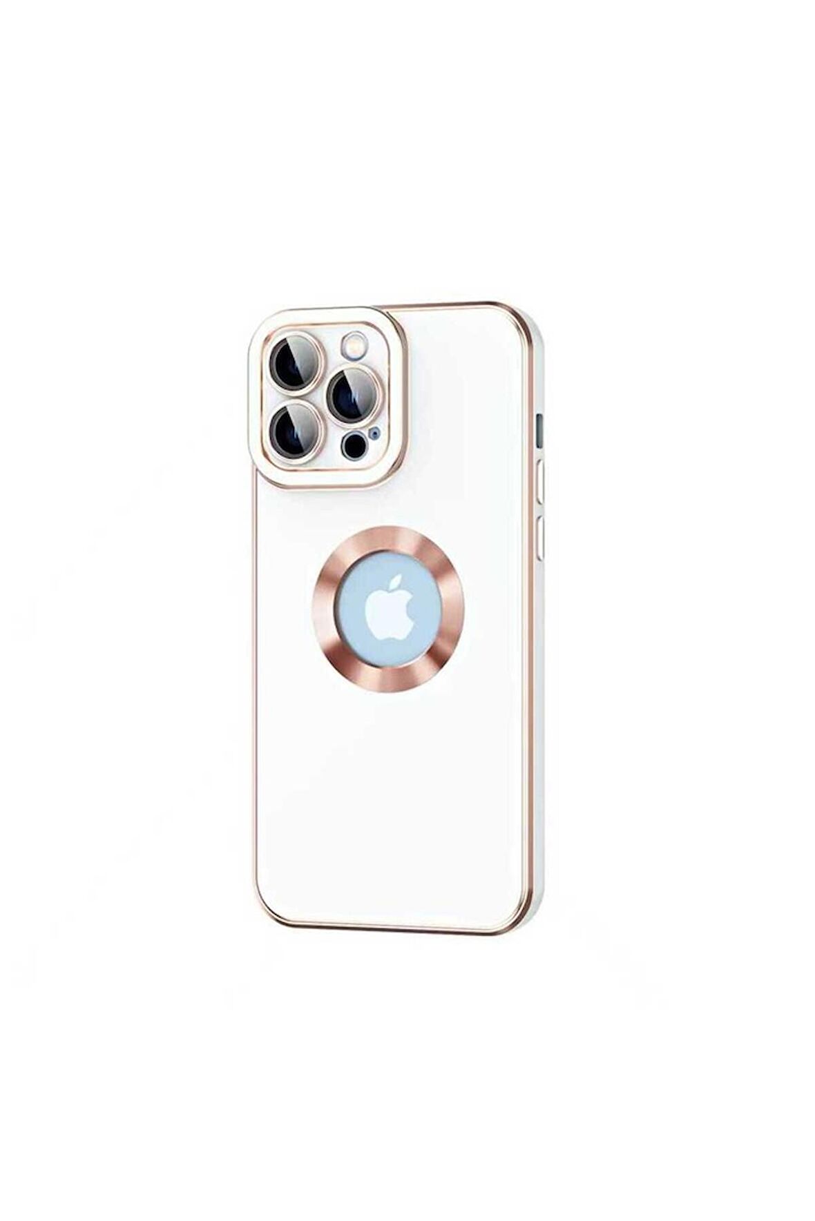 Apple iPhone 13 Pro Uyumlu Kılıf Kongo Kapak Beyaz