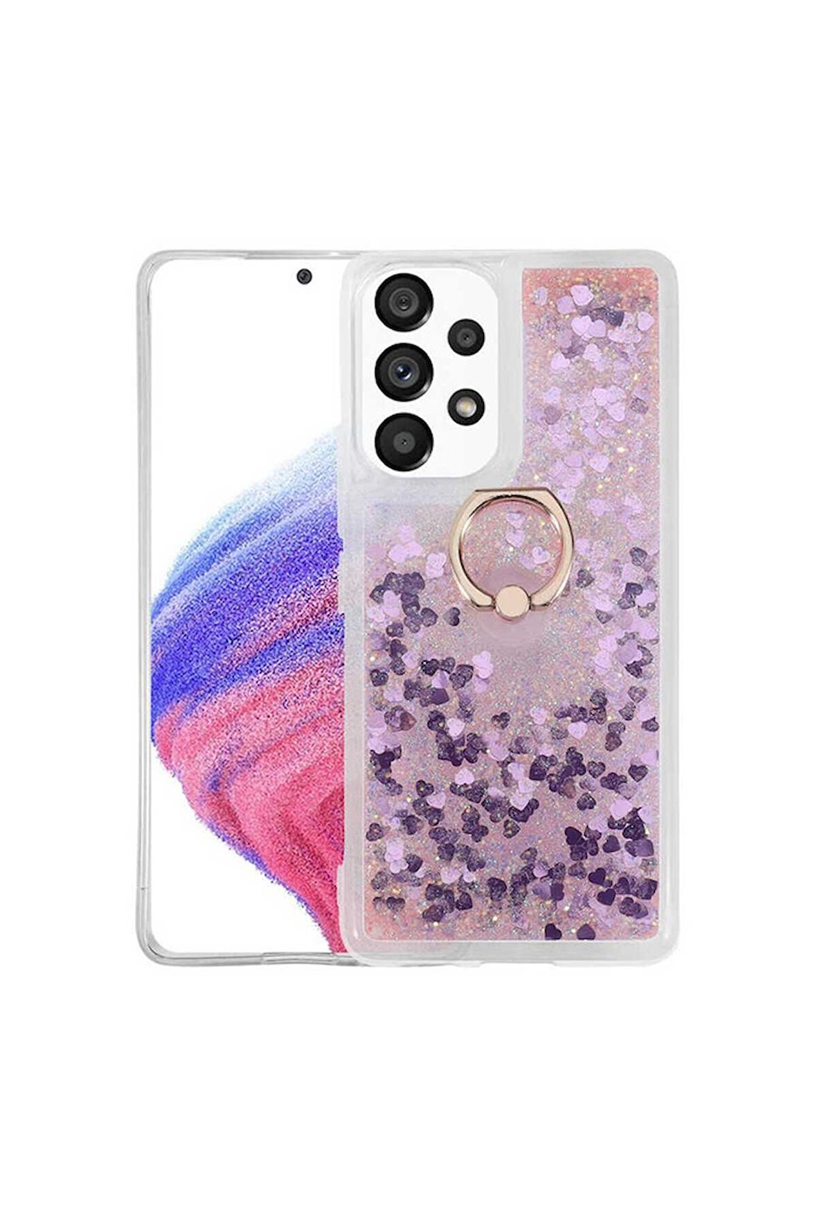 Samsung Galaxy A13 4G Uyumlu Kılıf Milce Kapak Pembe