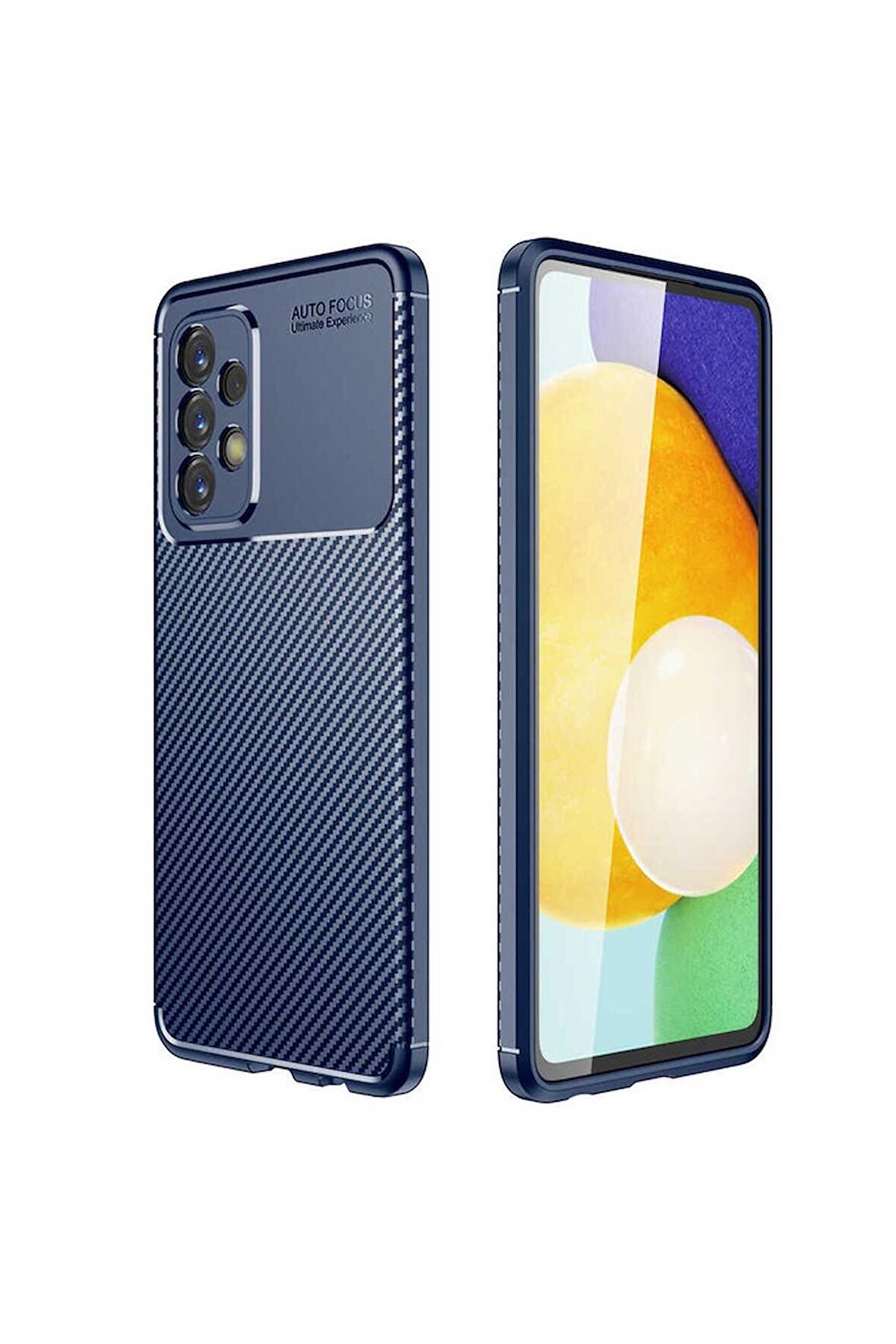Samsung Galaxy A23 Uyumlu Kılıf Negro Silikon Kapak Lacivert