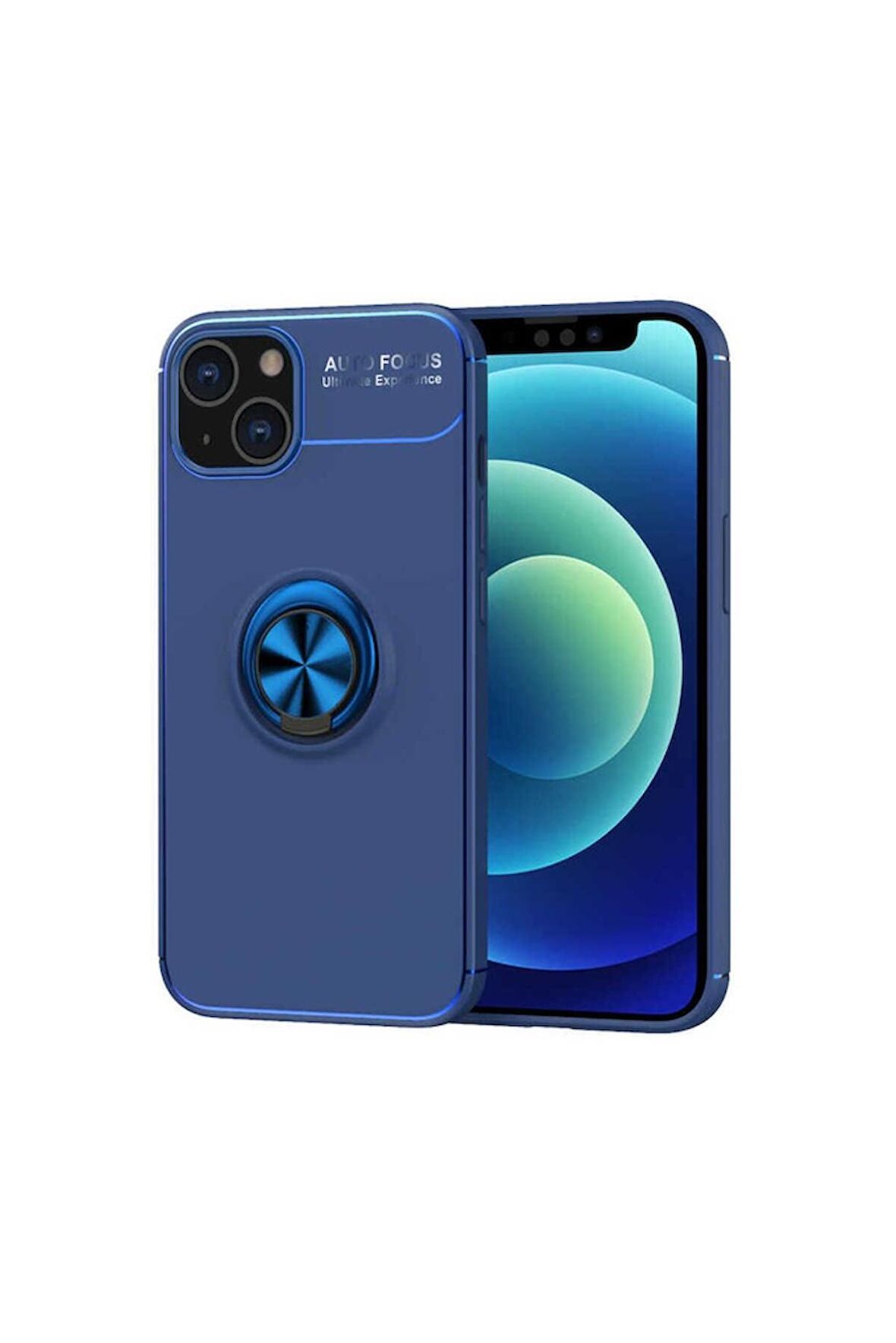 Apple iPhone 14 Plus Uyumlu Kılıf Ravel Silikon Kapak Mavi