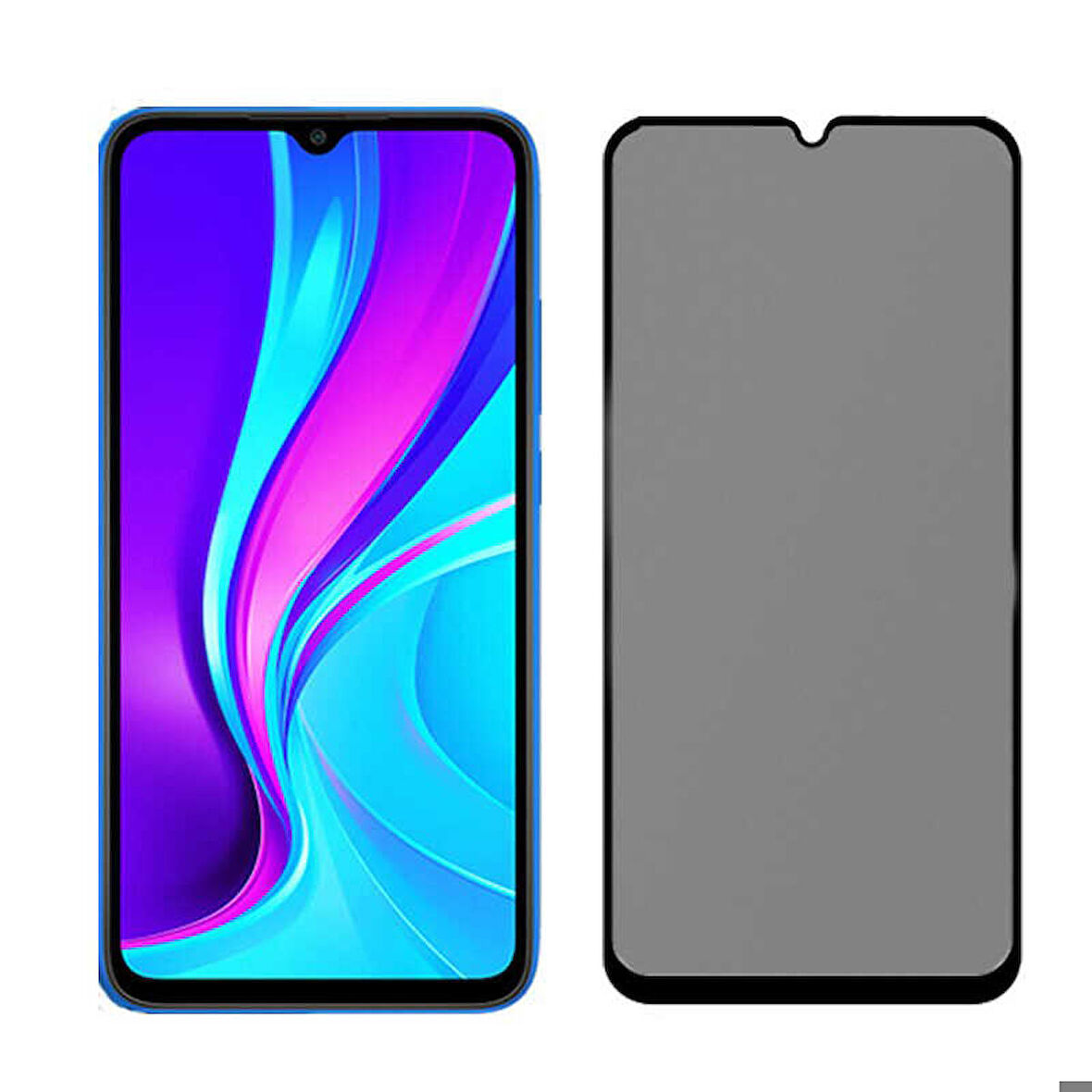 Samsung Galaxy A50 Uyumlu Hayalet Ekran Koruyucu Davin Privacy Mat Seramik Ekran Filmi