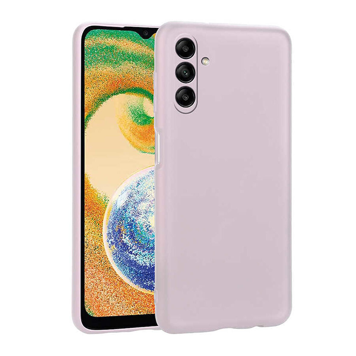 Samsung Galaxy A04S Uyumlu Kılıf Premier Silikon Kapak Rose Gold