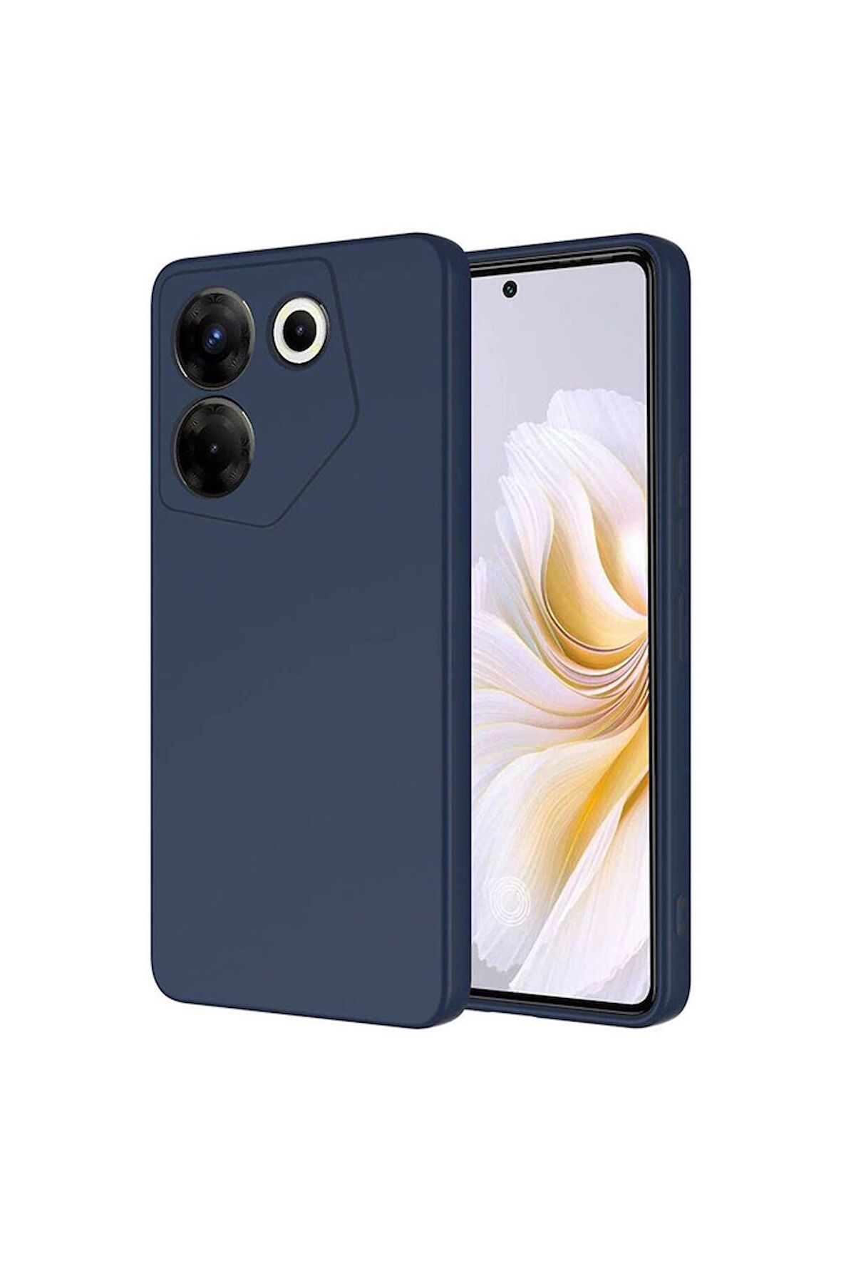 Tecno Camon 20 Pro 5G Uyumlu Kılıf Mara Lansman Kapak Lacivert