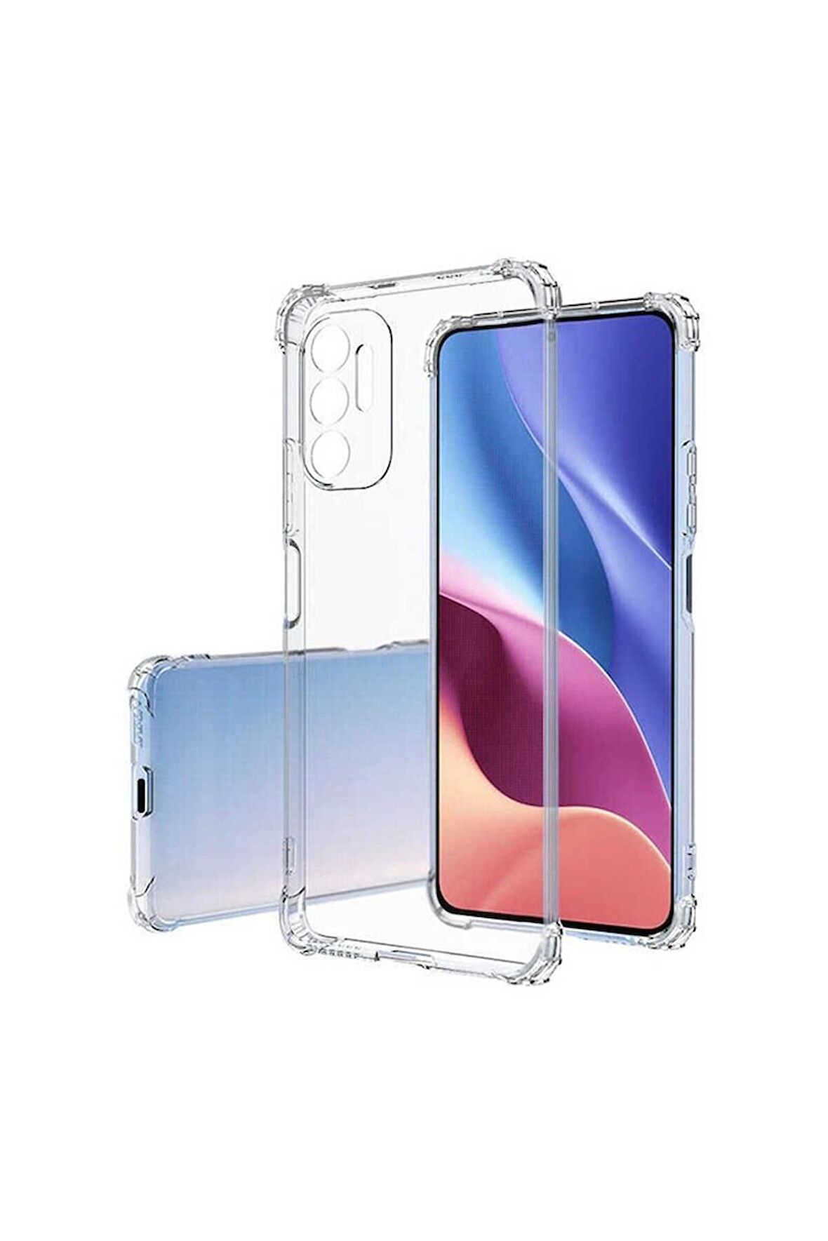Tecno Pova 3 Uyumlu Kılıf 2mm Anti Shock Silikon