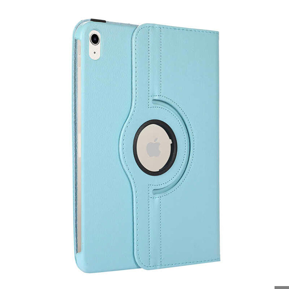 Apple iPad 10.9 2022 (10.Nesil) Uyumlu Tablet Kılıfı 360 Dönebilen Standlı Kılıf Mavi